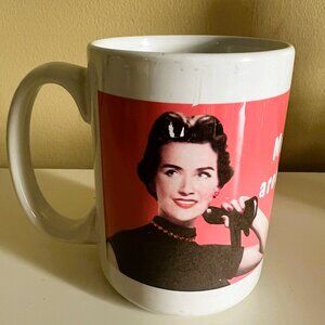 "Mostly I just stand around being fantastic." Vintage-Inspired Coffee Mug